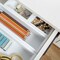 Martha Stewart Enzo 6 Piece Wooden Desk Drawer Organizer Set in White LY-68986-6-WH-MS - alternate 8
